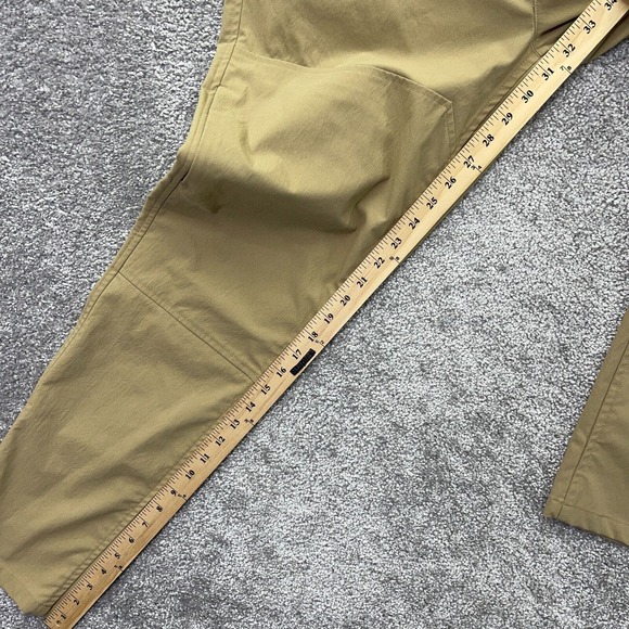 Hill City Pants Mens 36x32 Beige Utility Trail Pant Tech Chino Brown 396407 - Picture 7 of 14
